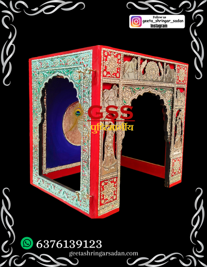 Utsav special silver bangla 14"