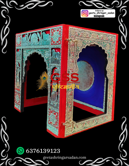 Utsav special silver bangla 14"